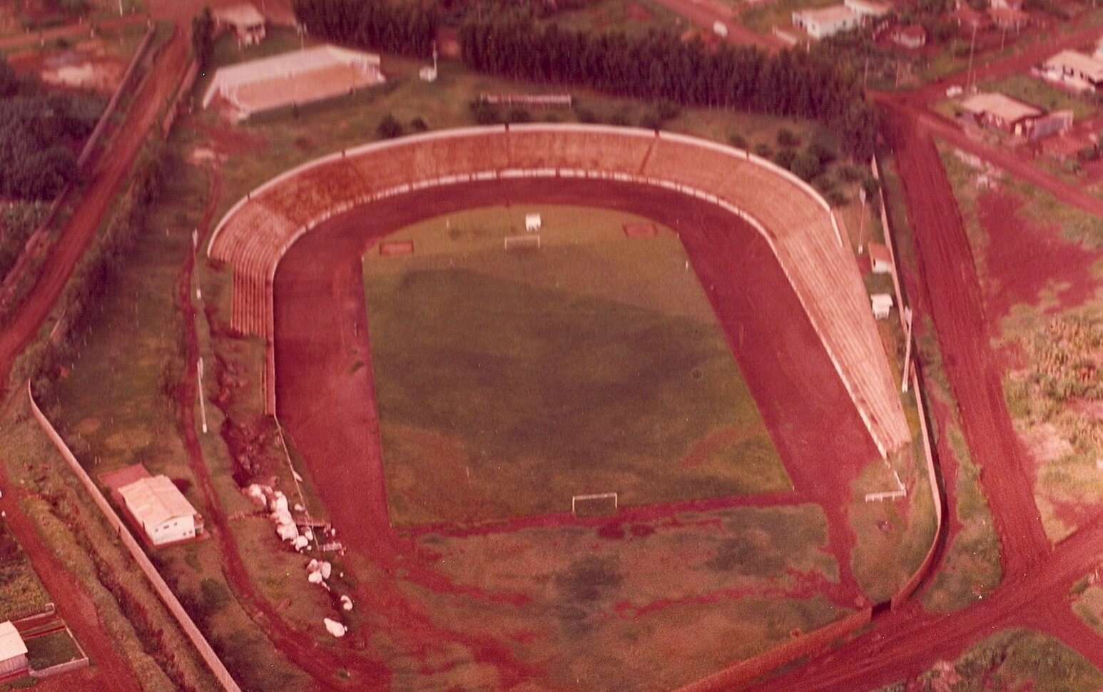Estádio 'Claudinão', em Ubiratã - Ano desconhecido