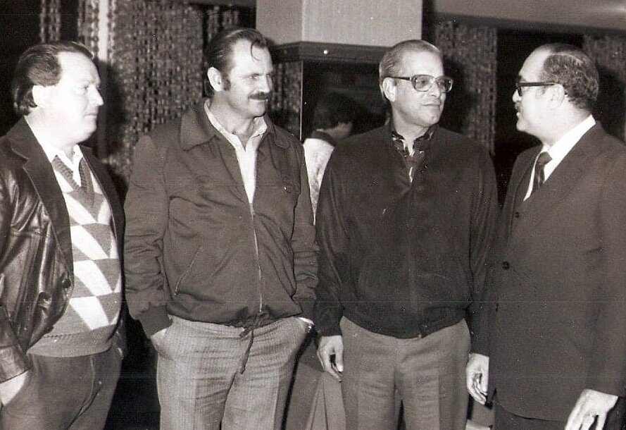 Ex-governador Paulo Pimentel em visita à Cascavel - Abril de 1983