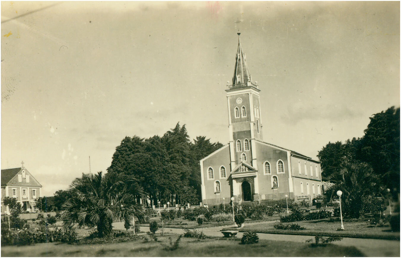 Catedral Nossa Senhora de Belém, em Guarapuava - Ano desconhecido