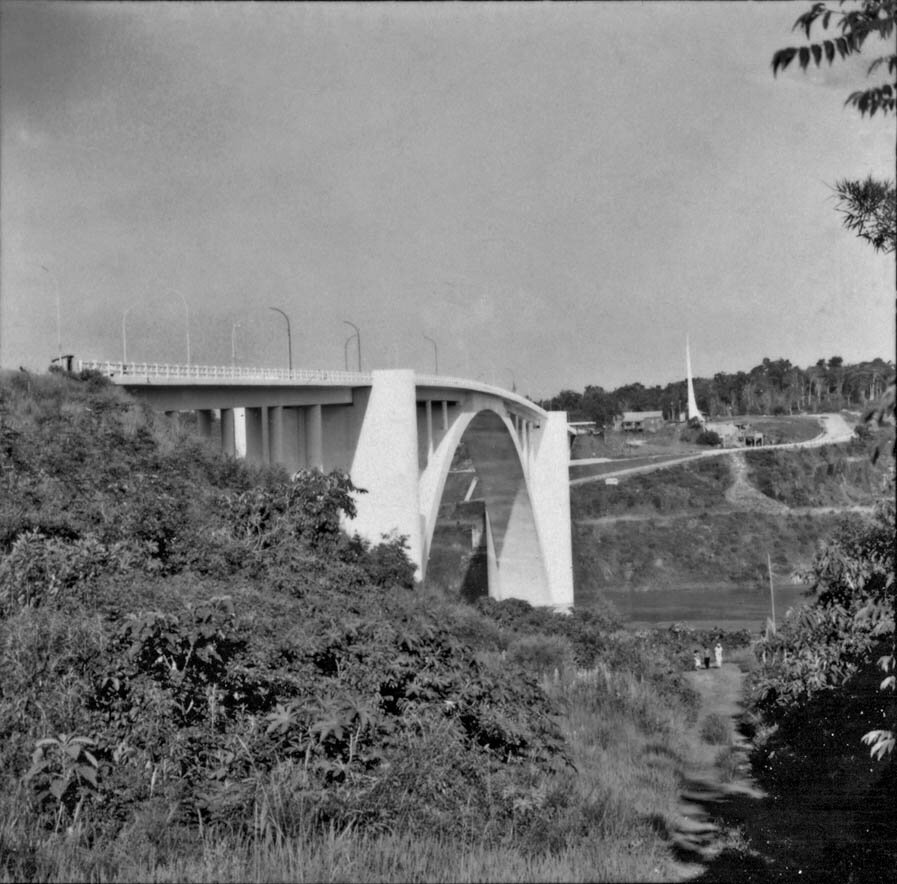 Ponte da Amizade - Década de 1980