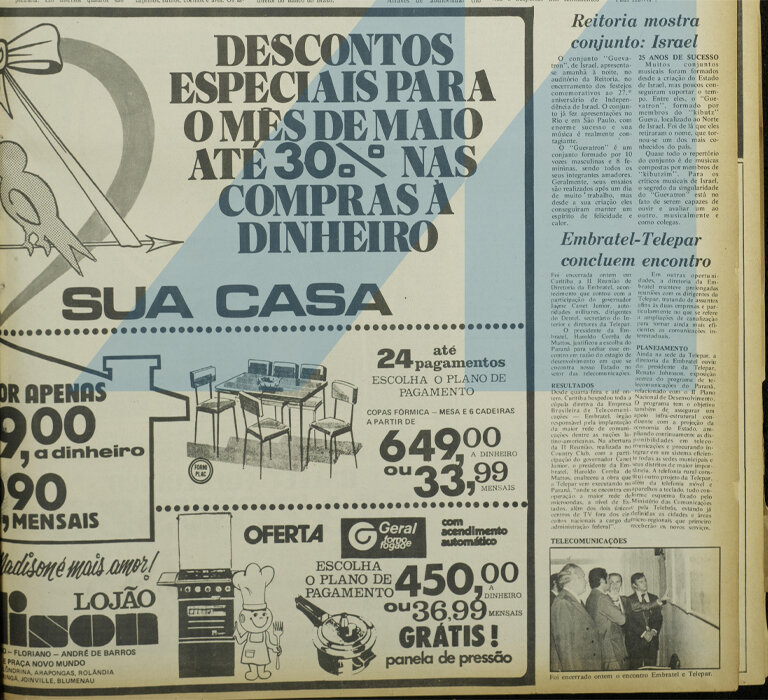 Lojas Madison - Abril de 1975