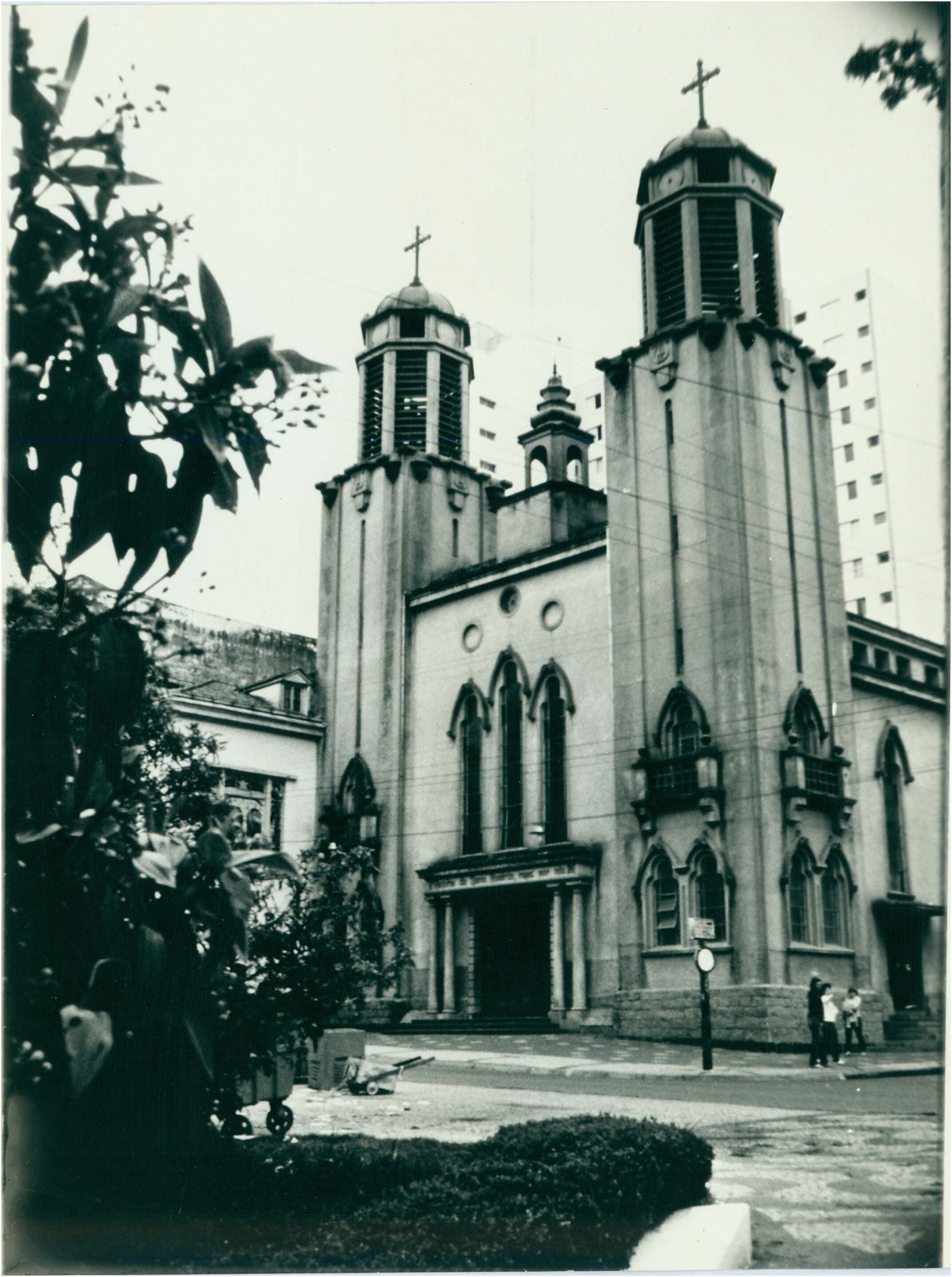 Igreja do Rosário, em Ponta Grossa - Anos 1960