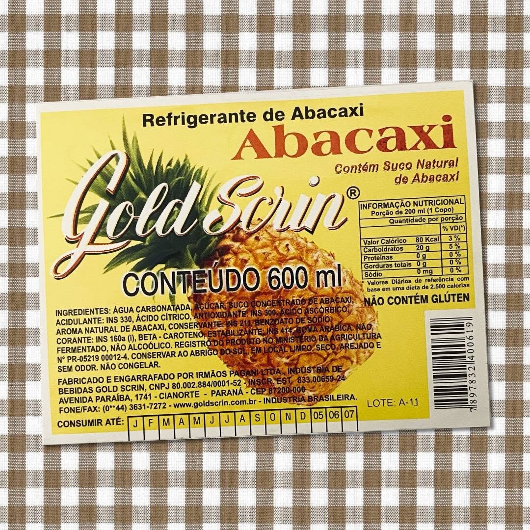 Rótulo da Gold Scrin - Anos 2000