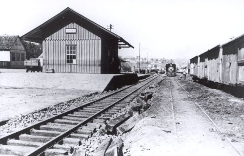 Estação Ferroviária de Irati - Década de 1960