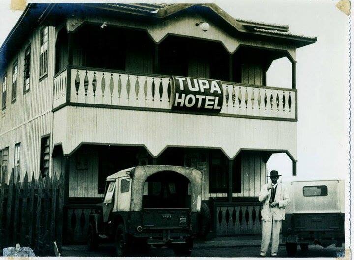 Hotel Tupã, em Loanda - 1954