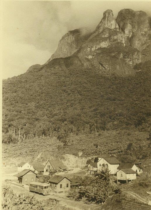Estação do Pico do Marumbi, em Morretes - 1925