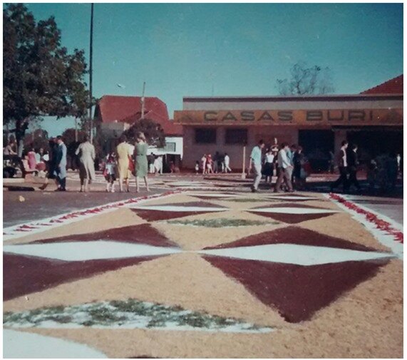 Corpus Christi, em Apucarana - Década de 1960