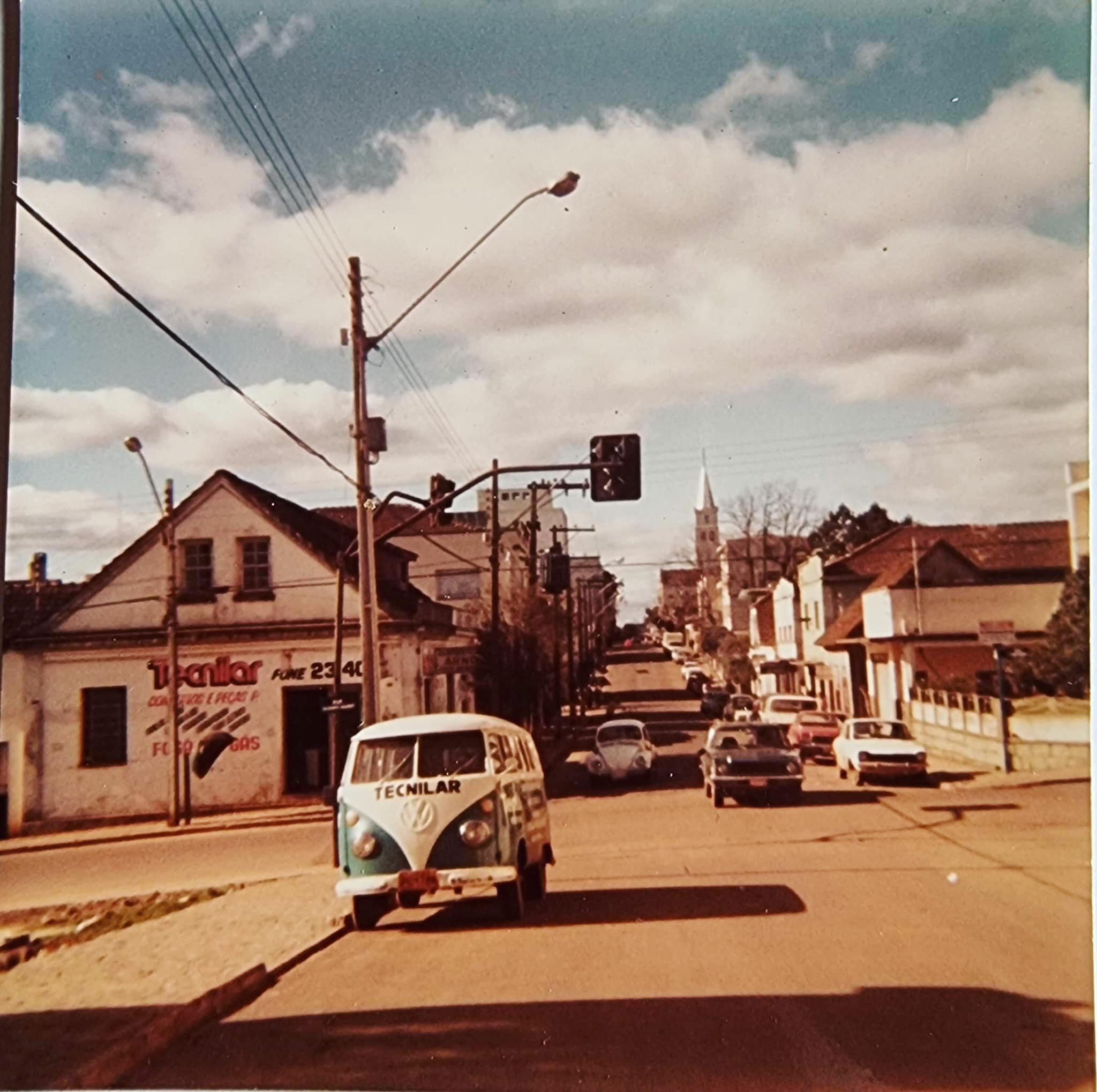 Centro de Guarapuava - Década de 1970