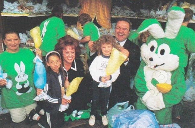 Páscoa nas escolas municipais - 1994