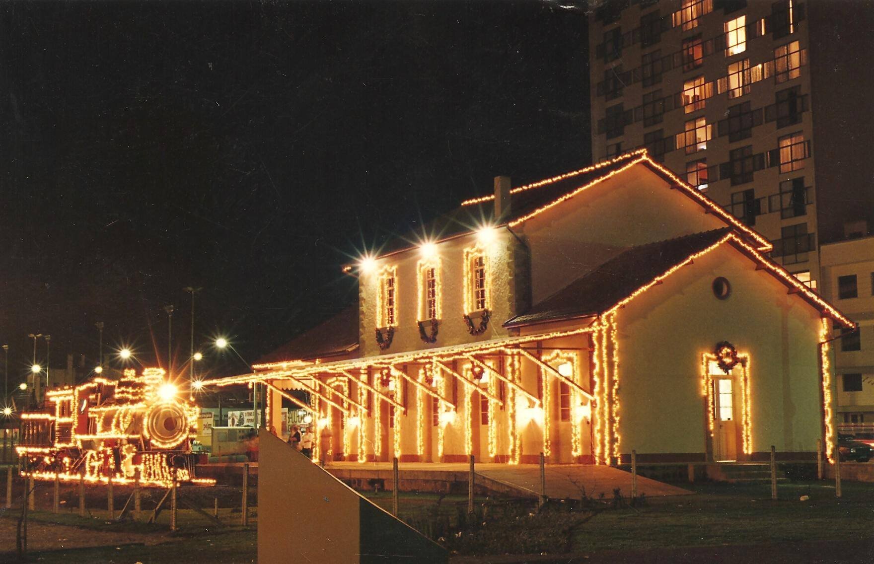 Casa da Memória, em Ponta Grossa, em clima natalino - 1996