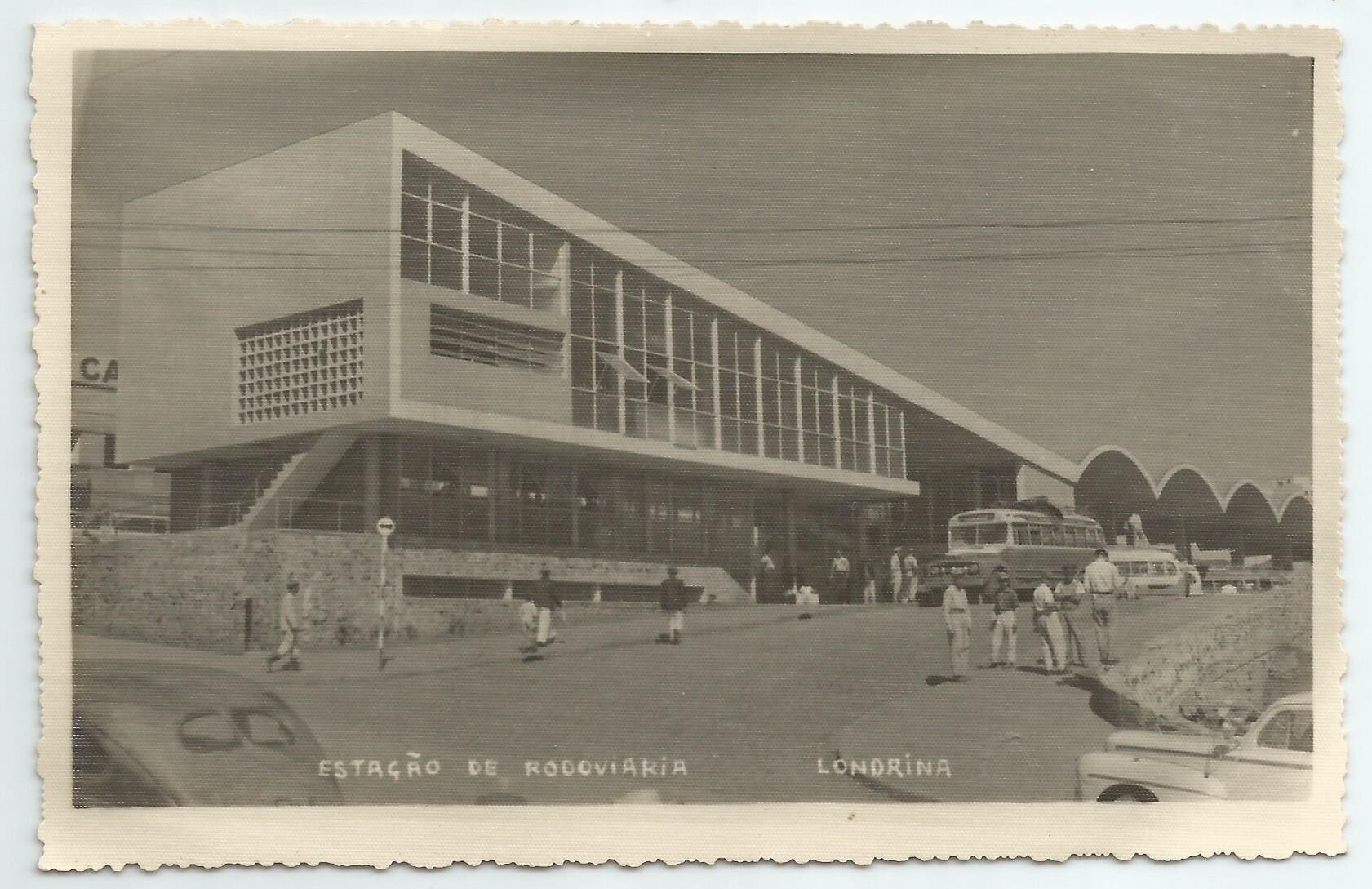 Antiga Rodoviária de Londrina - Década de 1970