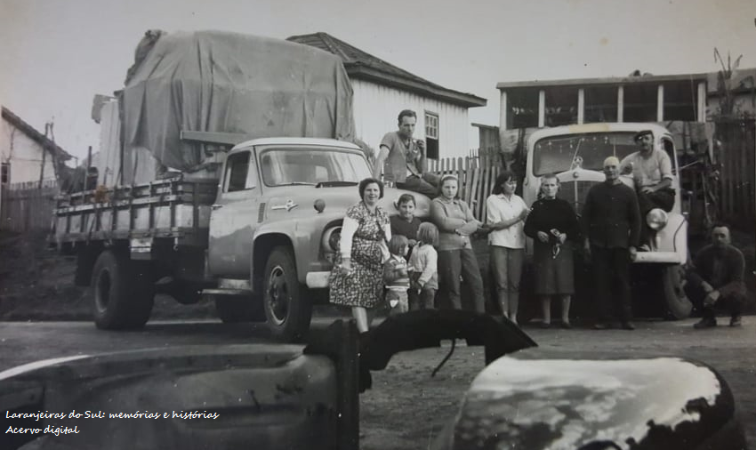 Chegada de pioneiros em Laranjeiras do Sul - 1965