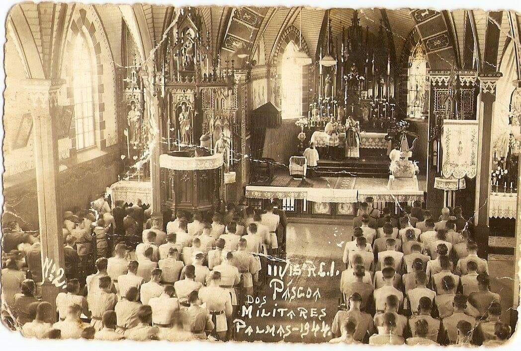 Antiga Igreja Matriz de Palmas - 1944