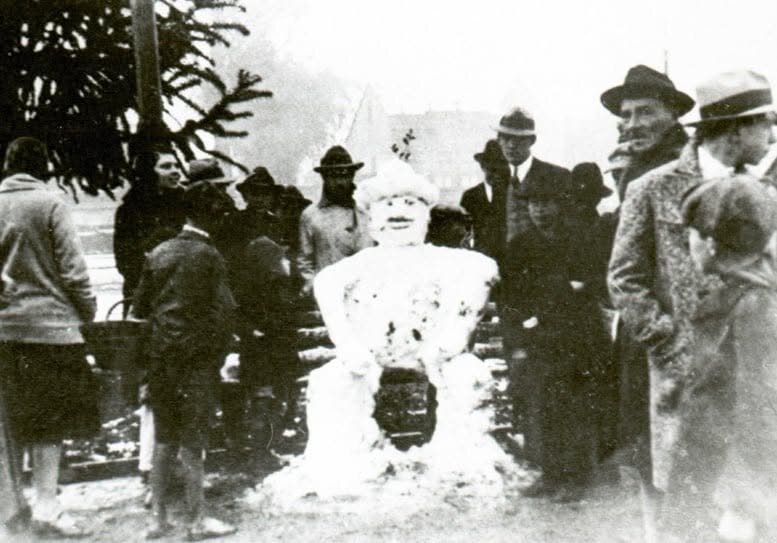 Neve em Curitiba - Julho de 1928