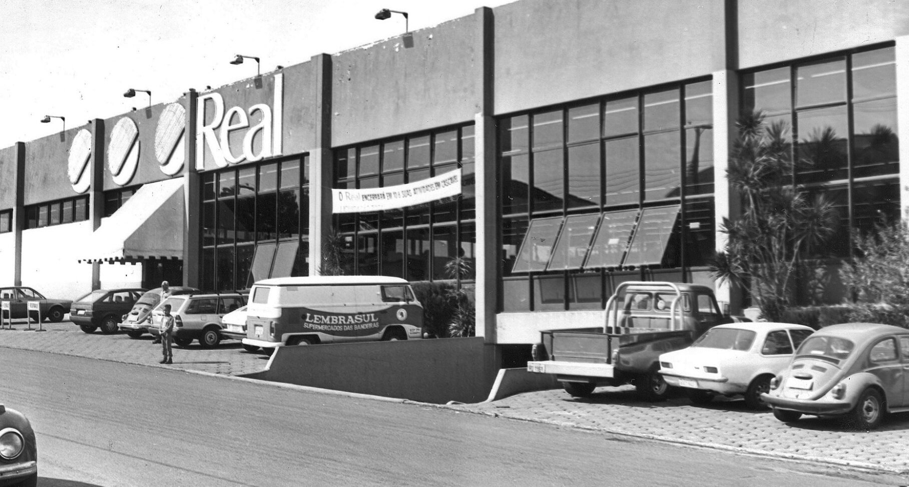 Supermercados Real, em Cascavel - Década de 1970