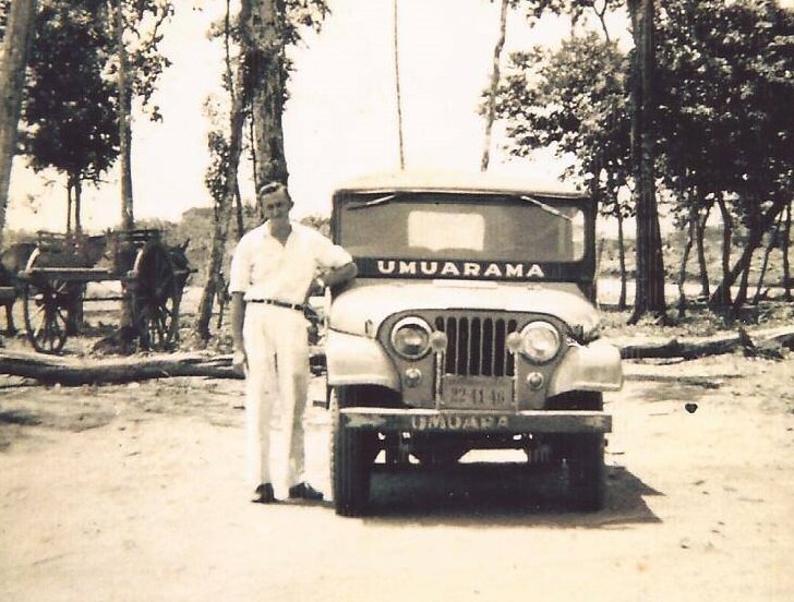 Ponto de Táxi em Umuarama - Década de 1960