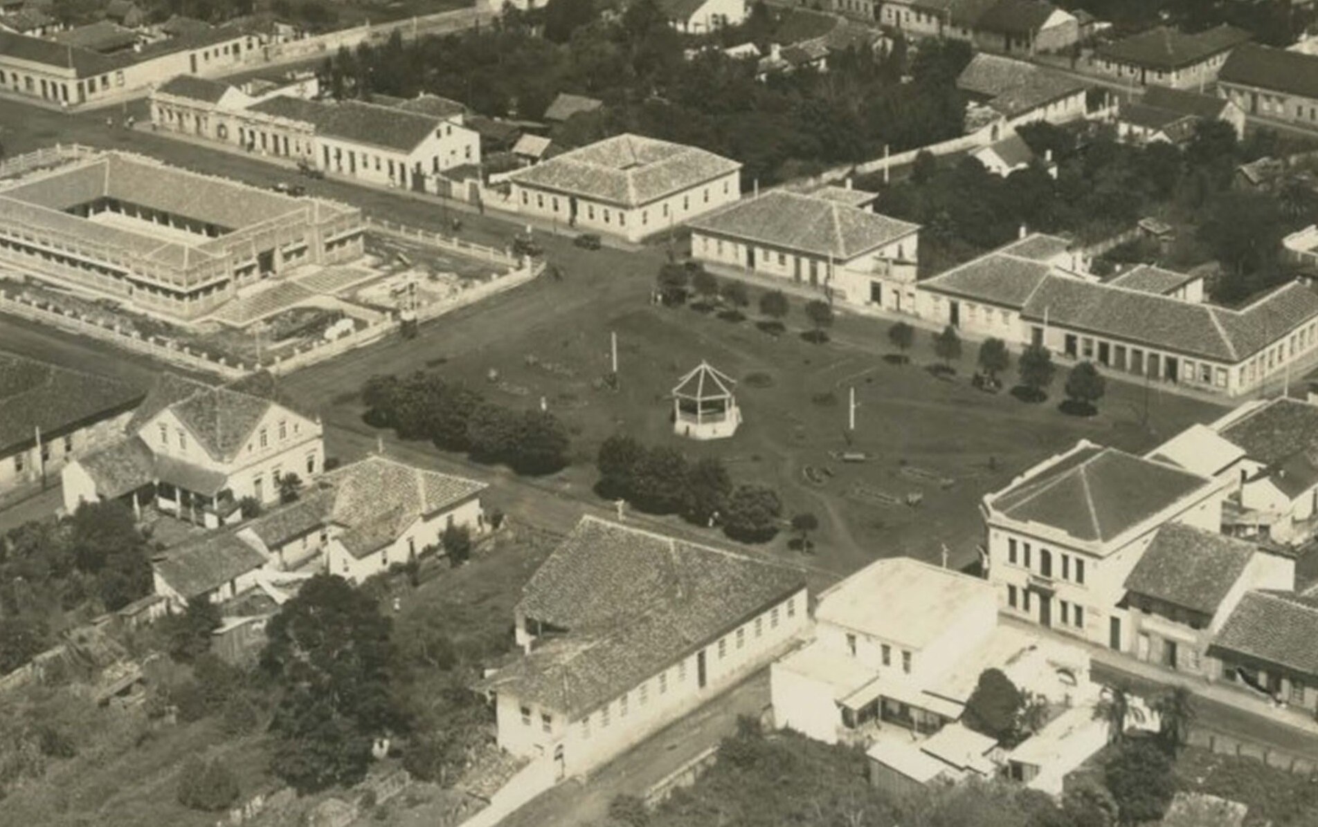 Vista panorâmica de Castro - março de 1935