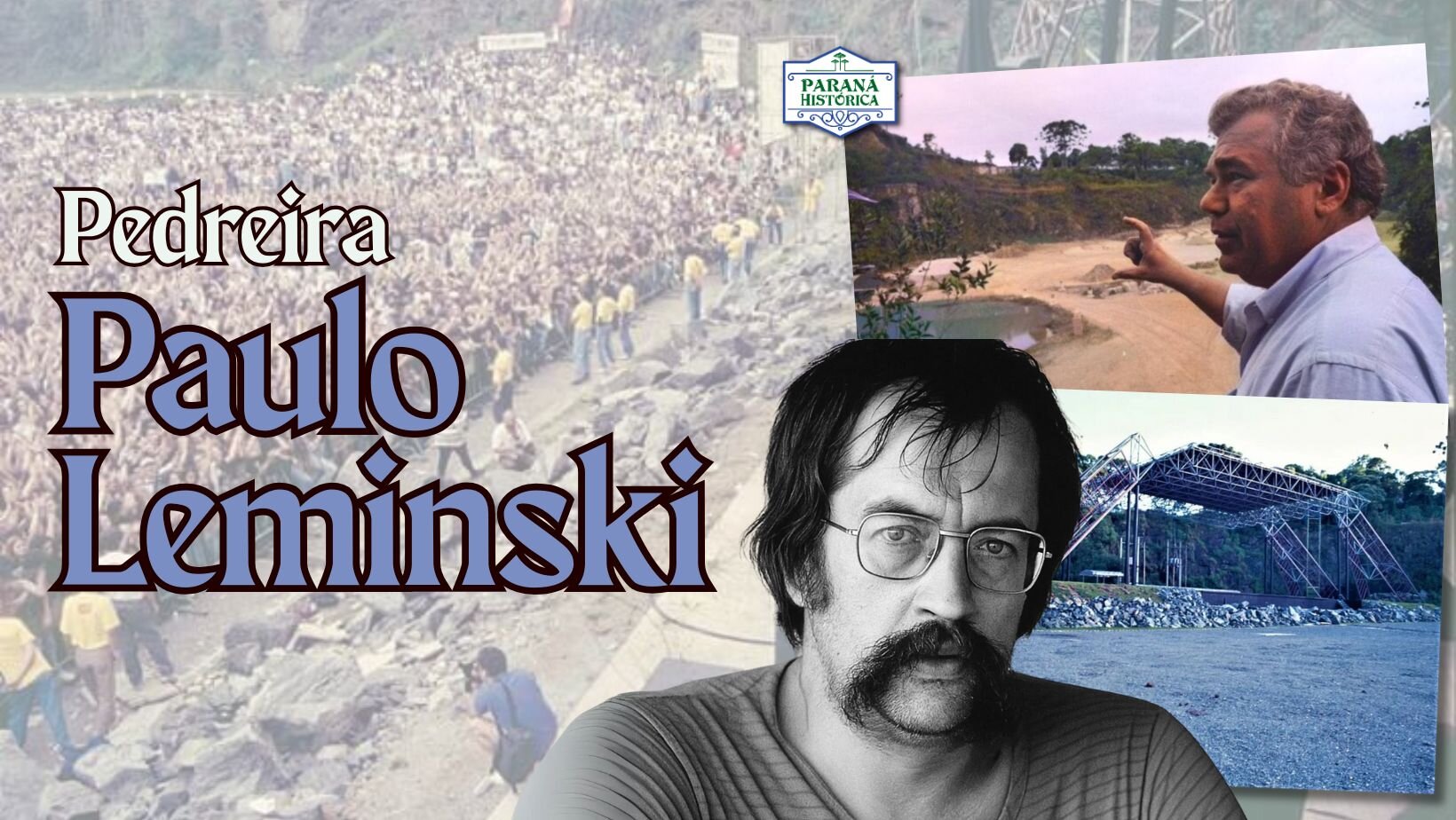 Pedreira Paulo Leminski: das explosões à música