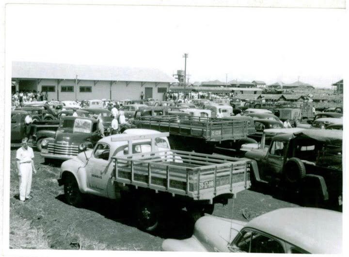 Inauguração da Estação Ferroviária de Mandaguari - 1954