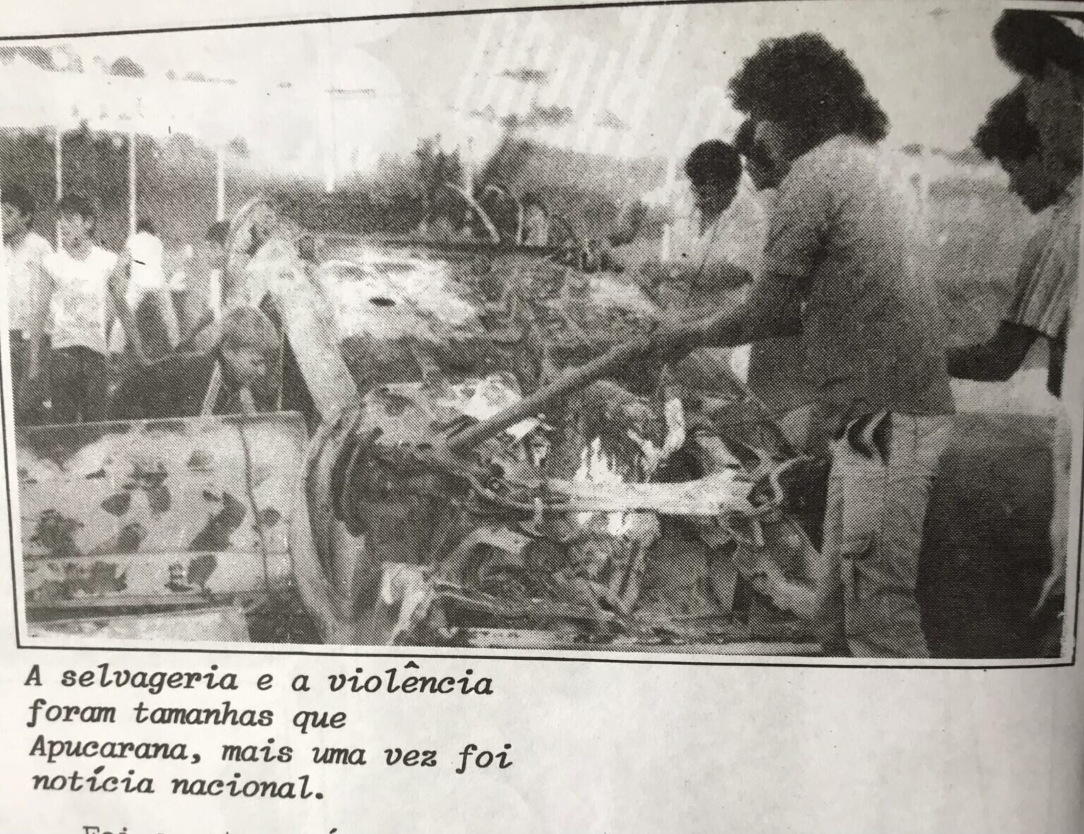 Bingo e confusão - Julho de 1989