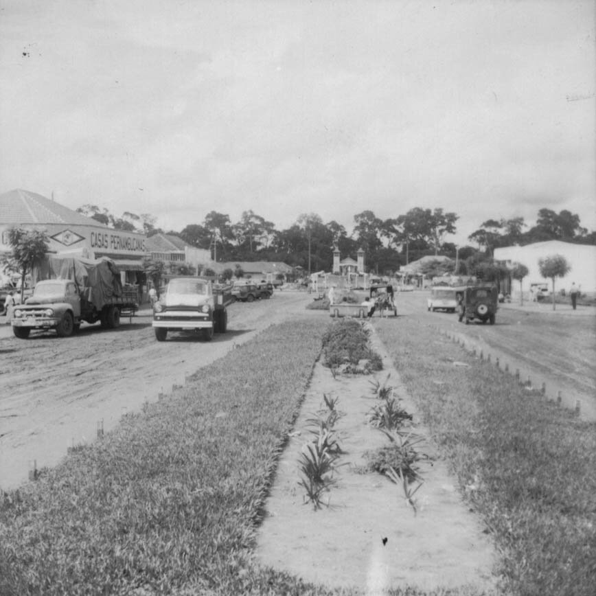 Avenida Paraná, em Cianorte - 1960