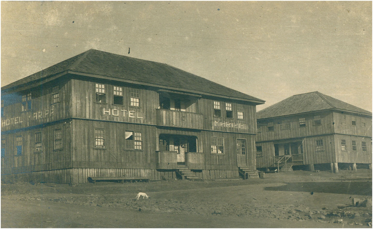 Hotel Maripá, em Toledo - Ano desconhecido