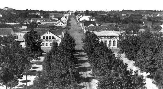 Praça Osório, em Curitiba - Início do século XX